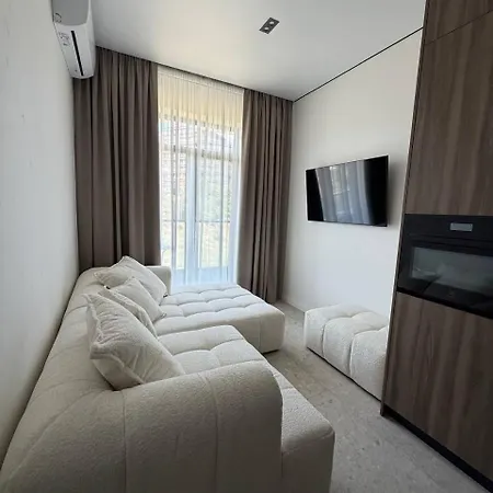 Apartment Calypso на берегу моря кораблик